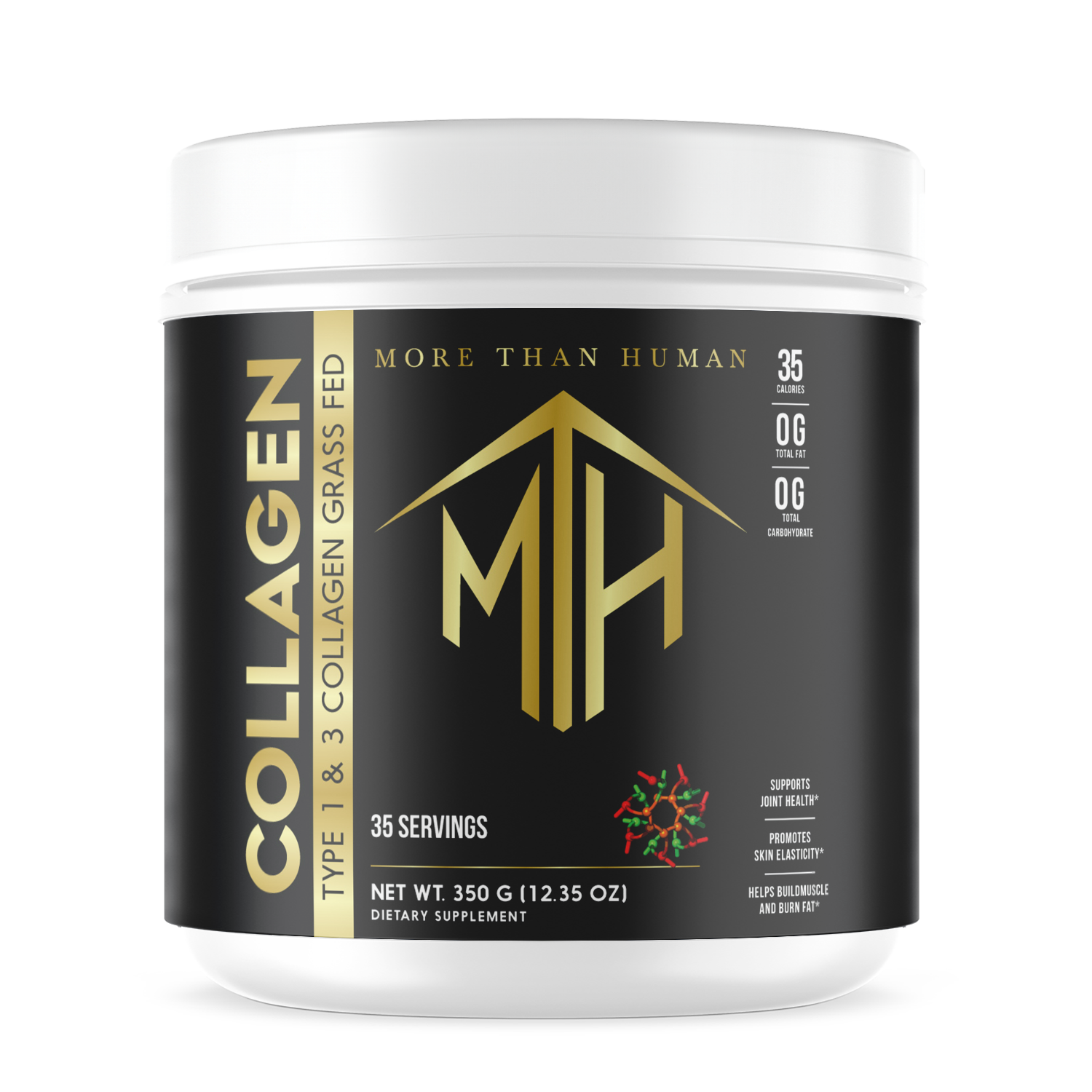 Collagen Type 1 & 3 Grass Fed 350g – 35 servings