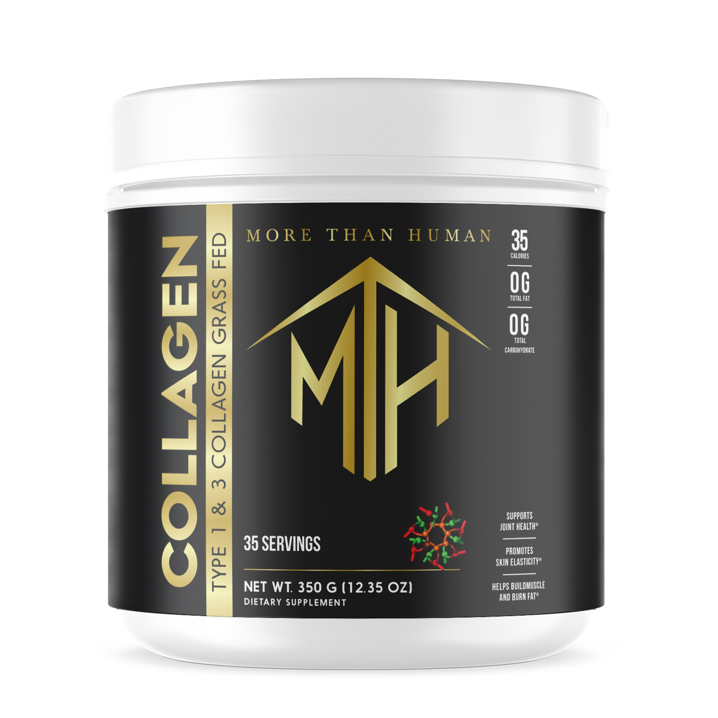 Collagen Type 1 & 3 Grass Fed 350g – 35 servings