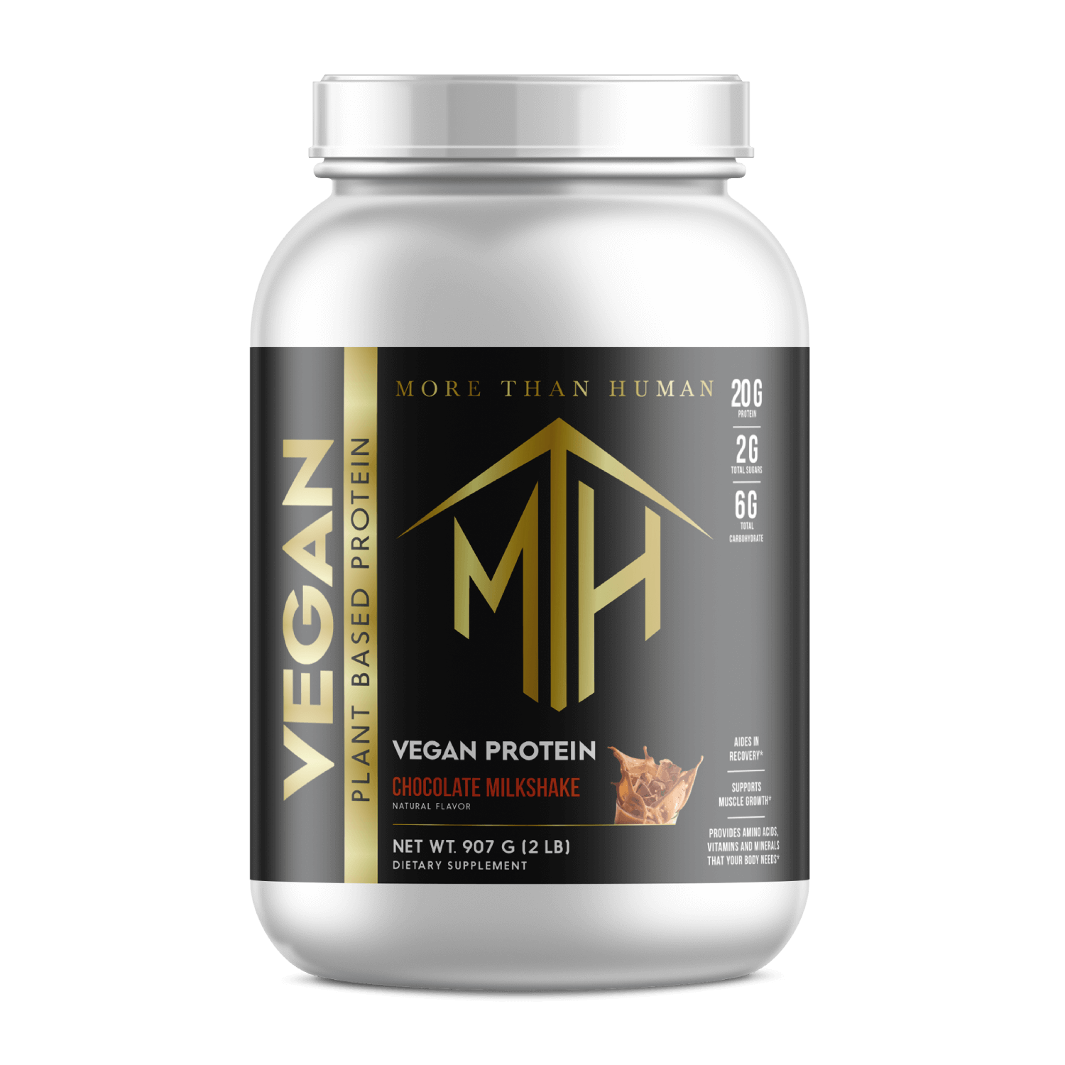 2lb Vegan Protein Chocolate – 28 servings